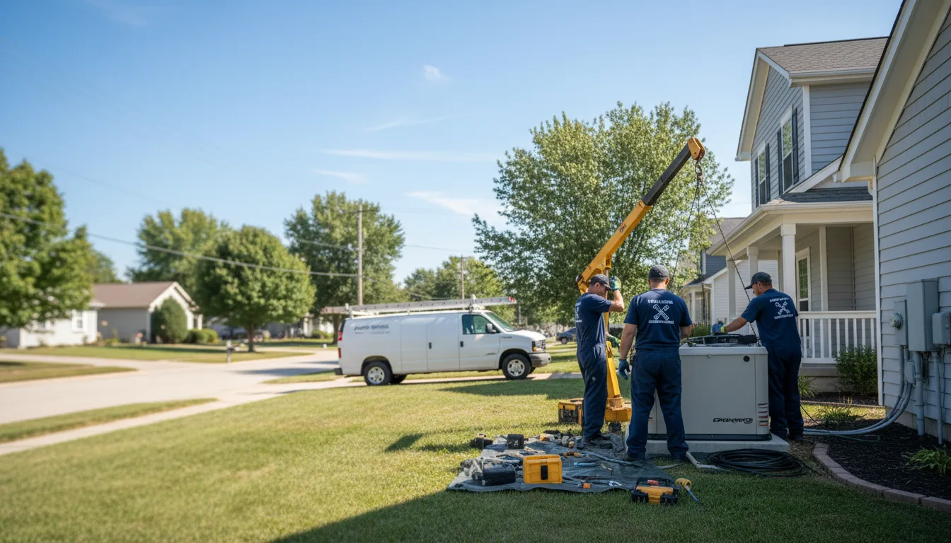 Generator Installation in Niota, IL near me